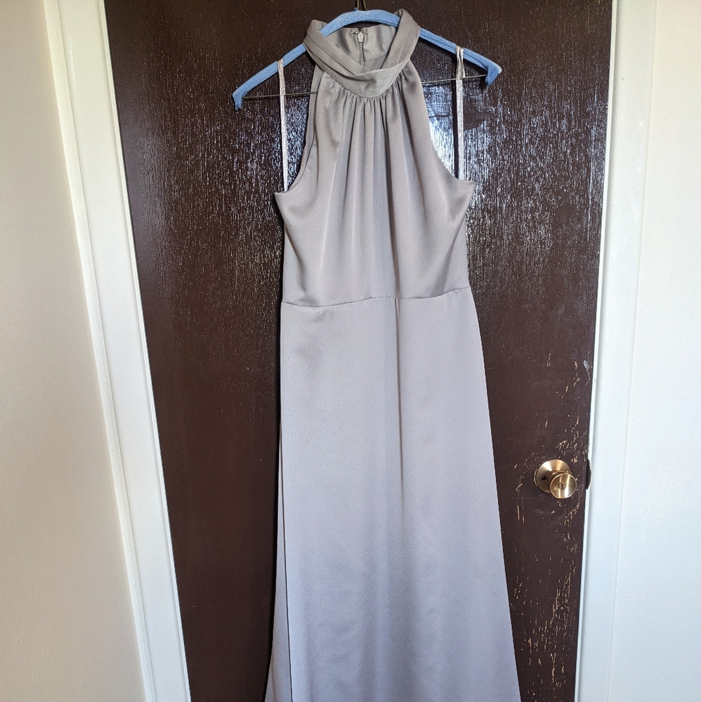 BHLDN Esme Satin Charmeuse Dress